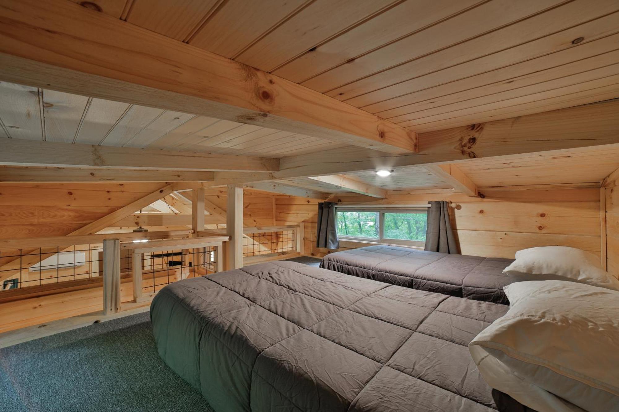 Tiny Cabin Village Private Hot Tub Lynda Cabin Chattanooga Exterior foto