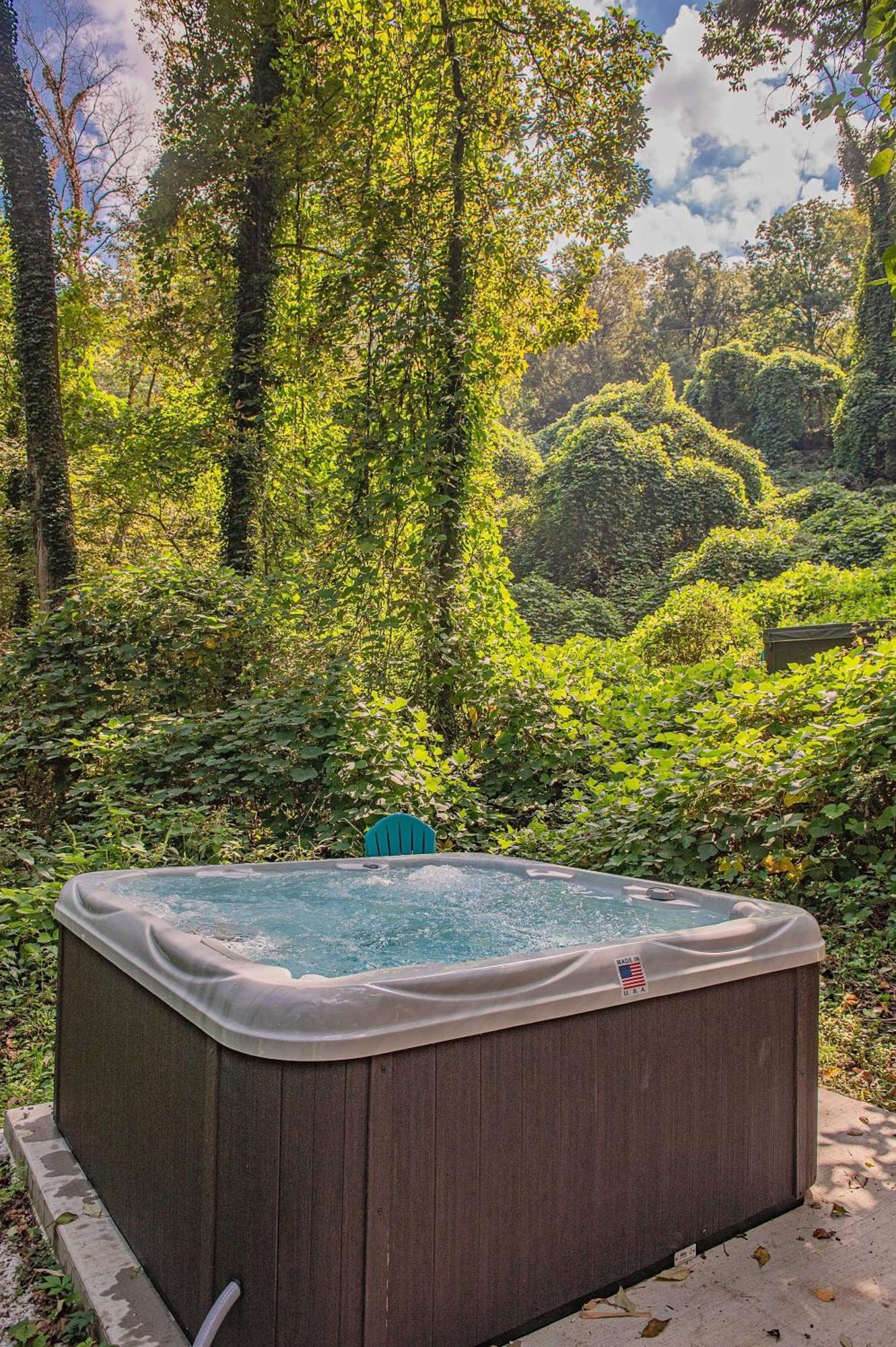 Tiny Cabin Village Private Hot Tub Lynda Cabin Chattanooga Exterior foto