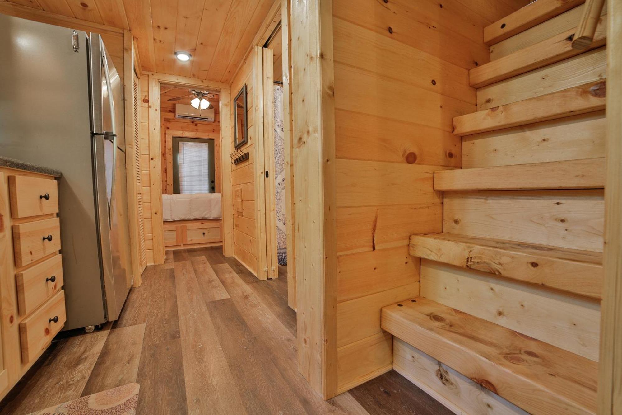 Tiny Cabin Village Private Hot Tub Lynda Cabin Chattanooga Exterior foto