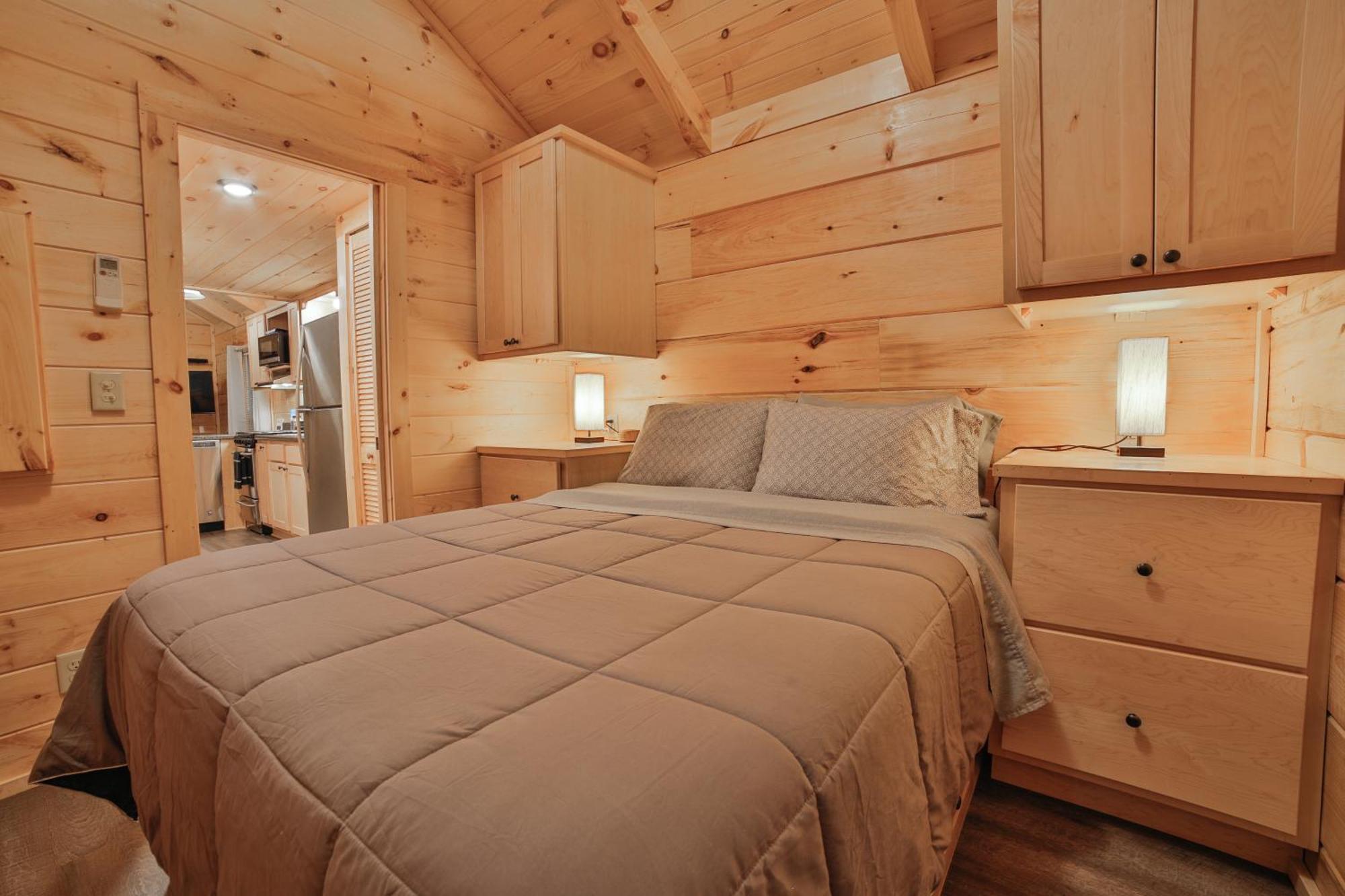 Tiny Cabin Village Private Hot Tub Lynda Cabin Chattanooga Exterior foto